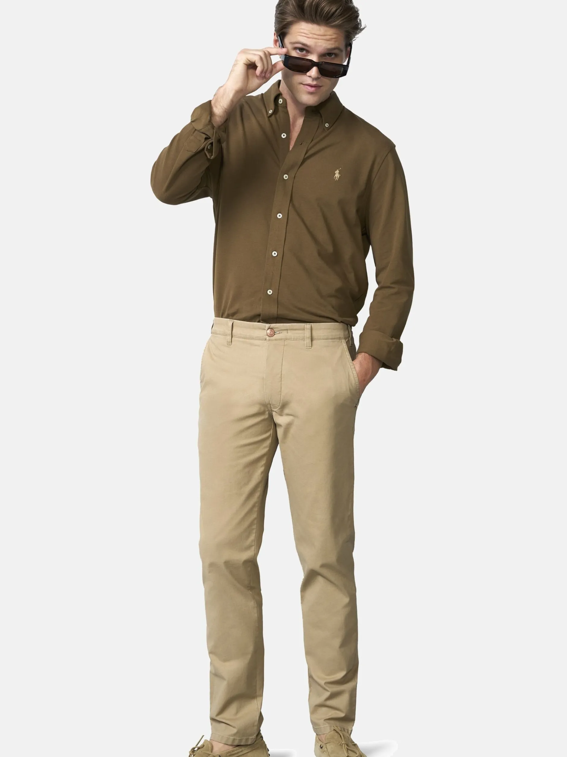 MEYER Herren Hosen - M5 Move 1-6025 in sand