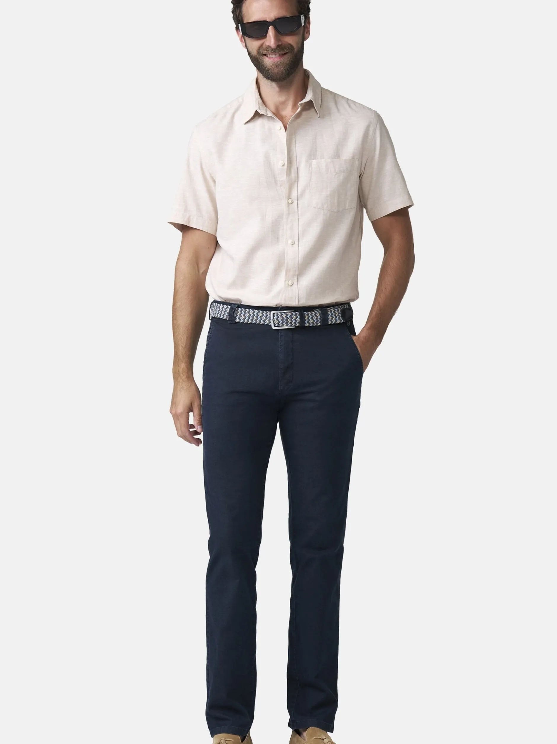 MEYER Herren Jeans Bonn 1-4023 in blau - Länge: lang