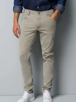MEYER Herren Jeans - M5 Slim in beige - Länge: lang