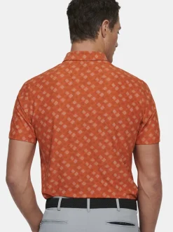 MEYER Herren Polo - Phil in orange - Ärmel: kurzarm
