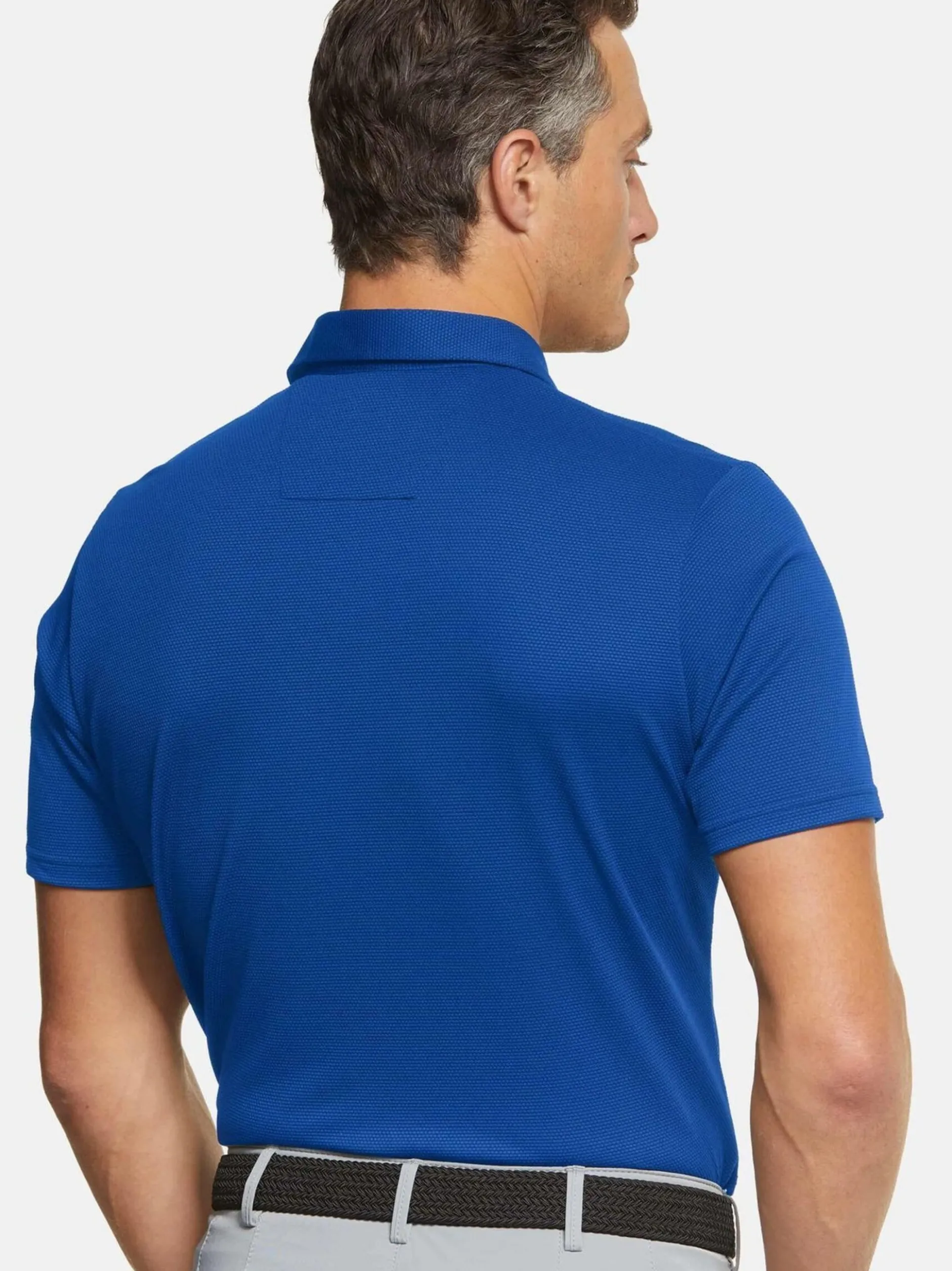 MEYER Herren Poloshirt - Rory in royal - Ärmel: kurzarm