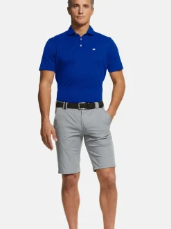 MEYER Herren Poloshirt - Rory in royal - Ärmel: kurzarm
