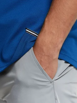MEYER Herren Poloshirt - Rory in royal - Ärmel: kurzarm