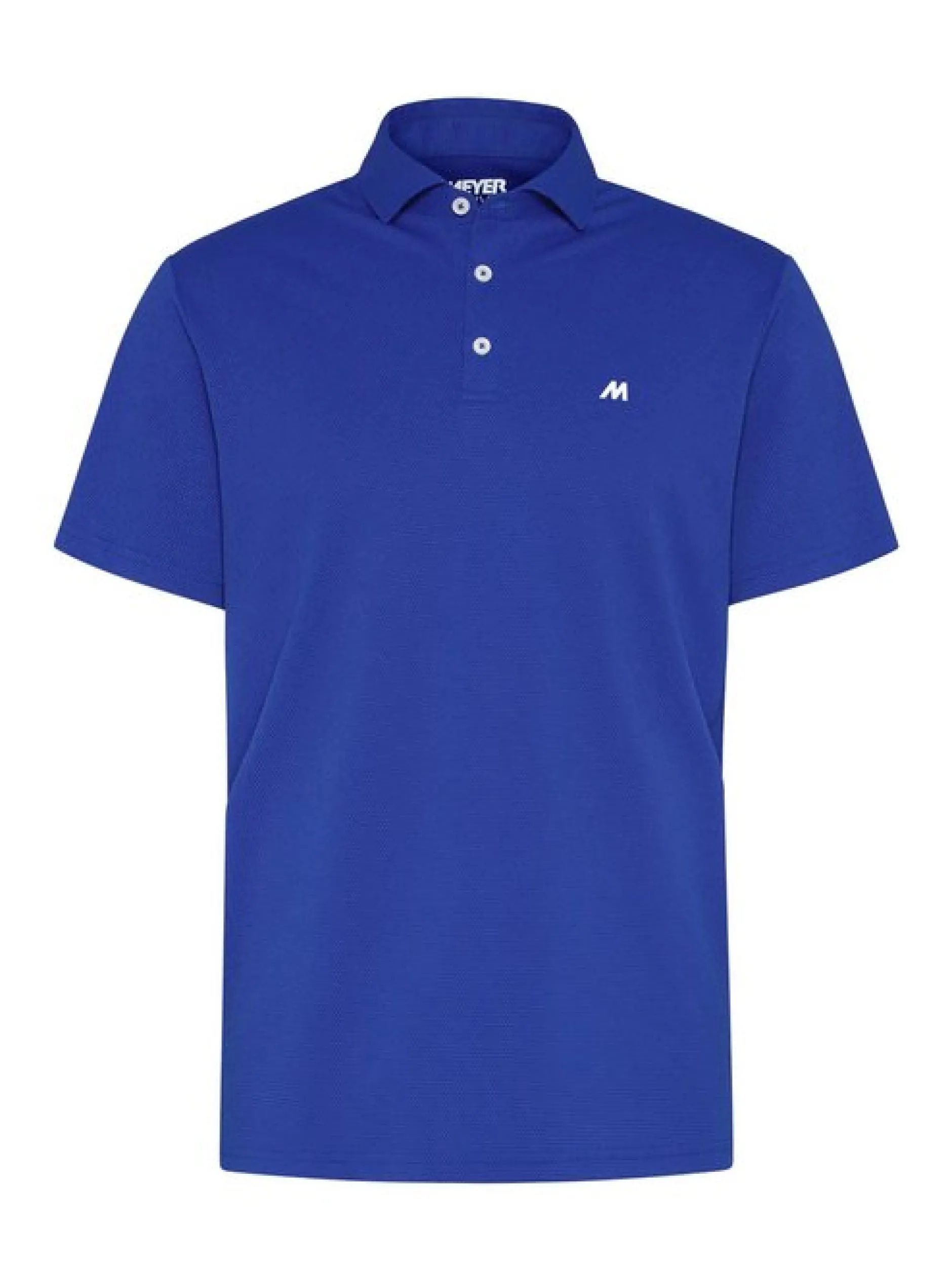 MEYER Herren Poloshirt - Rory in royal - Ärmel: kurzarm