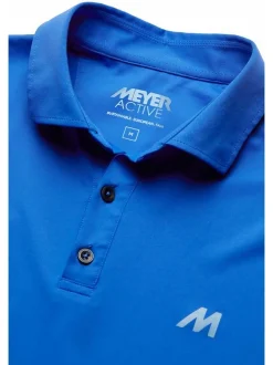 MEYER Herren Poloshirt - Tiger in royal - Ärmel: kurzarm