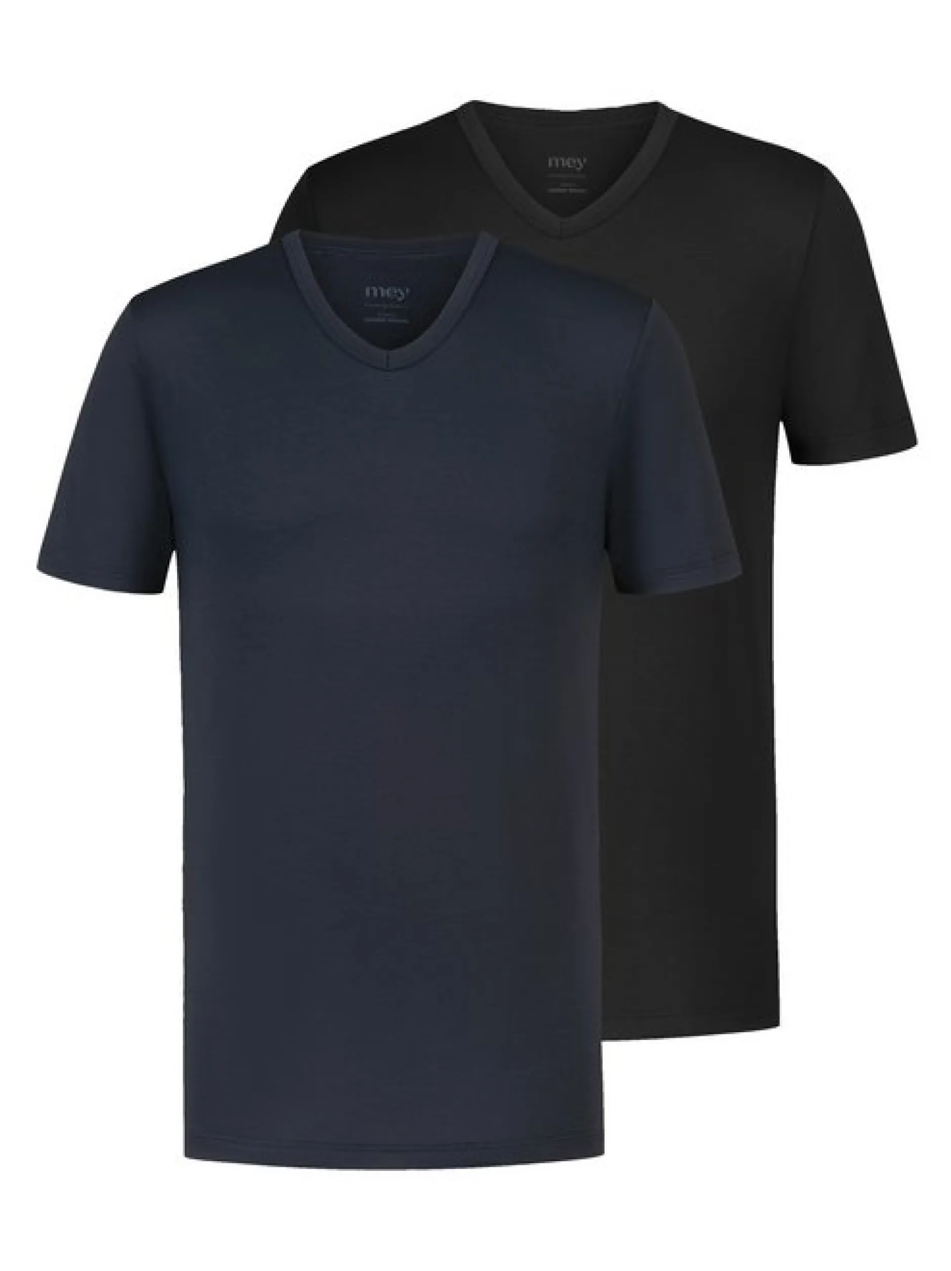 Mey Herren Unterziehshirts im 2er-Pack in mehrfarbig