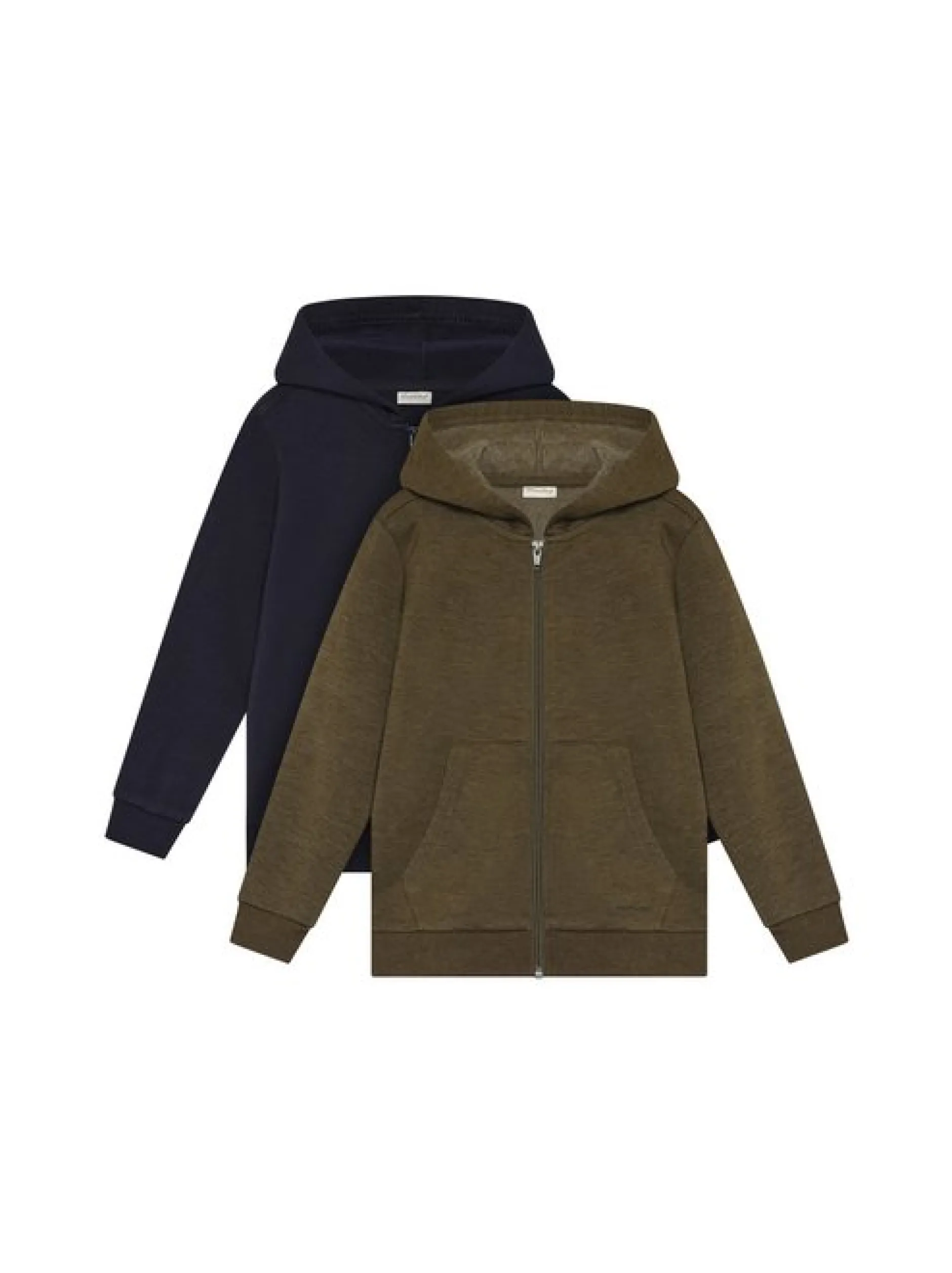 Minymo Jungen Trainingsjacke - MISweat Jacket in oliv