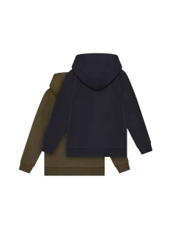 Minymo Jungen Trainingsjacke - MISweat Jacket in oliv