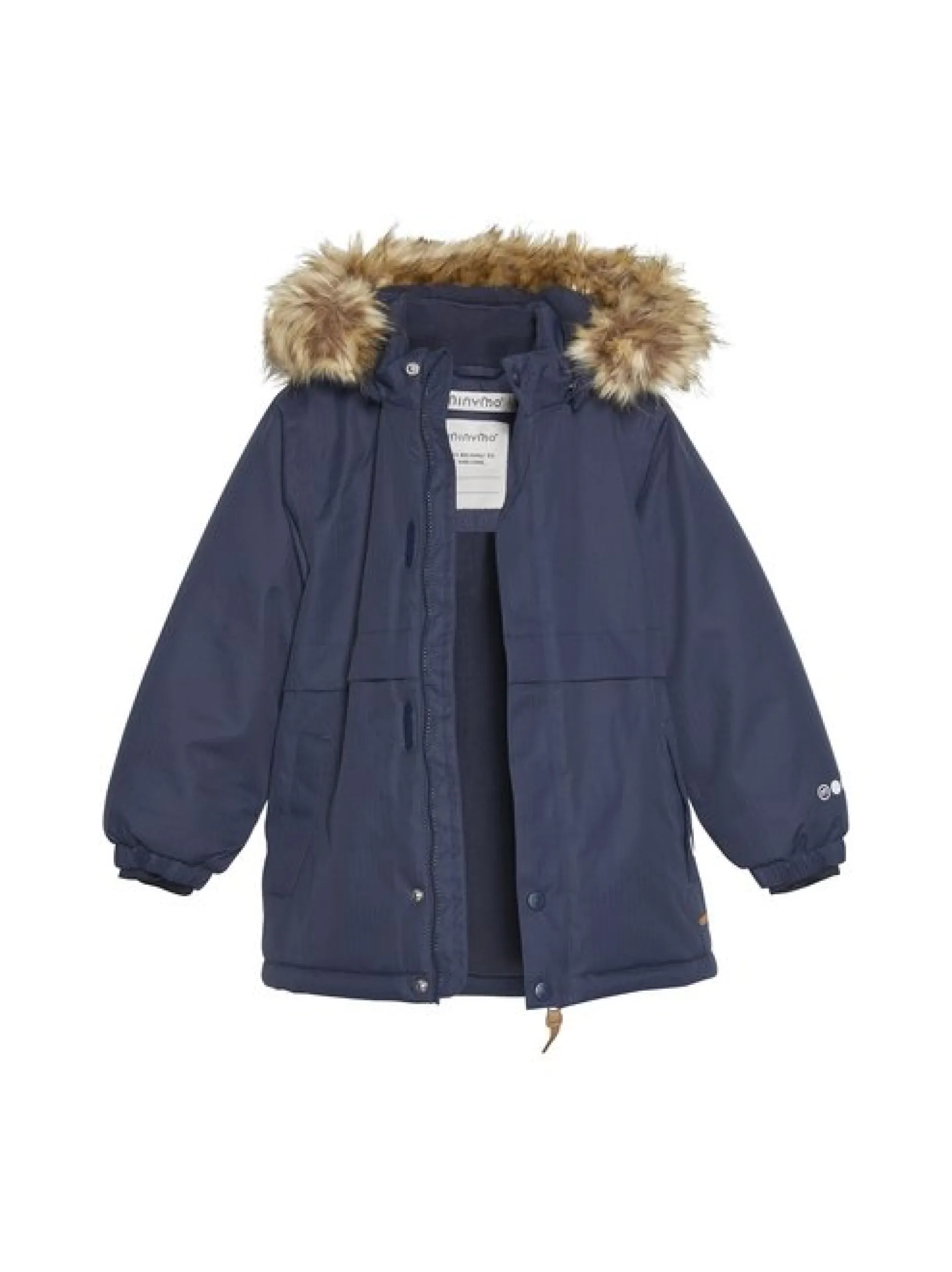 Minymo Jungen Winterjacke - MISnow in blau