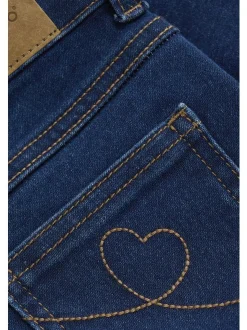 Minymo Kinder Regular-fit-Jeans - MIJeans in blau