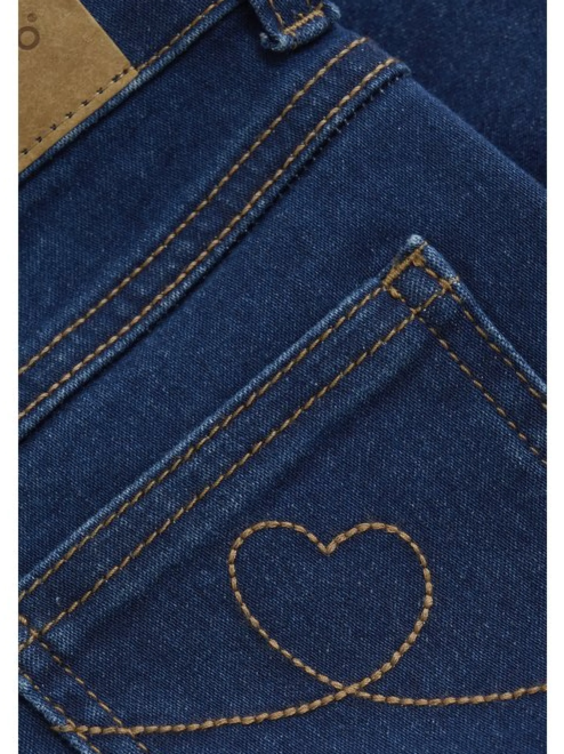 Minymo Kinder Regular-fit-Jeans - MIJeans in blau