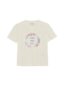 Minymo Kinder Rundhalsshirt - MIT-shirt in weiß