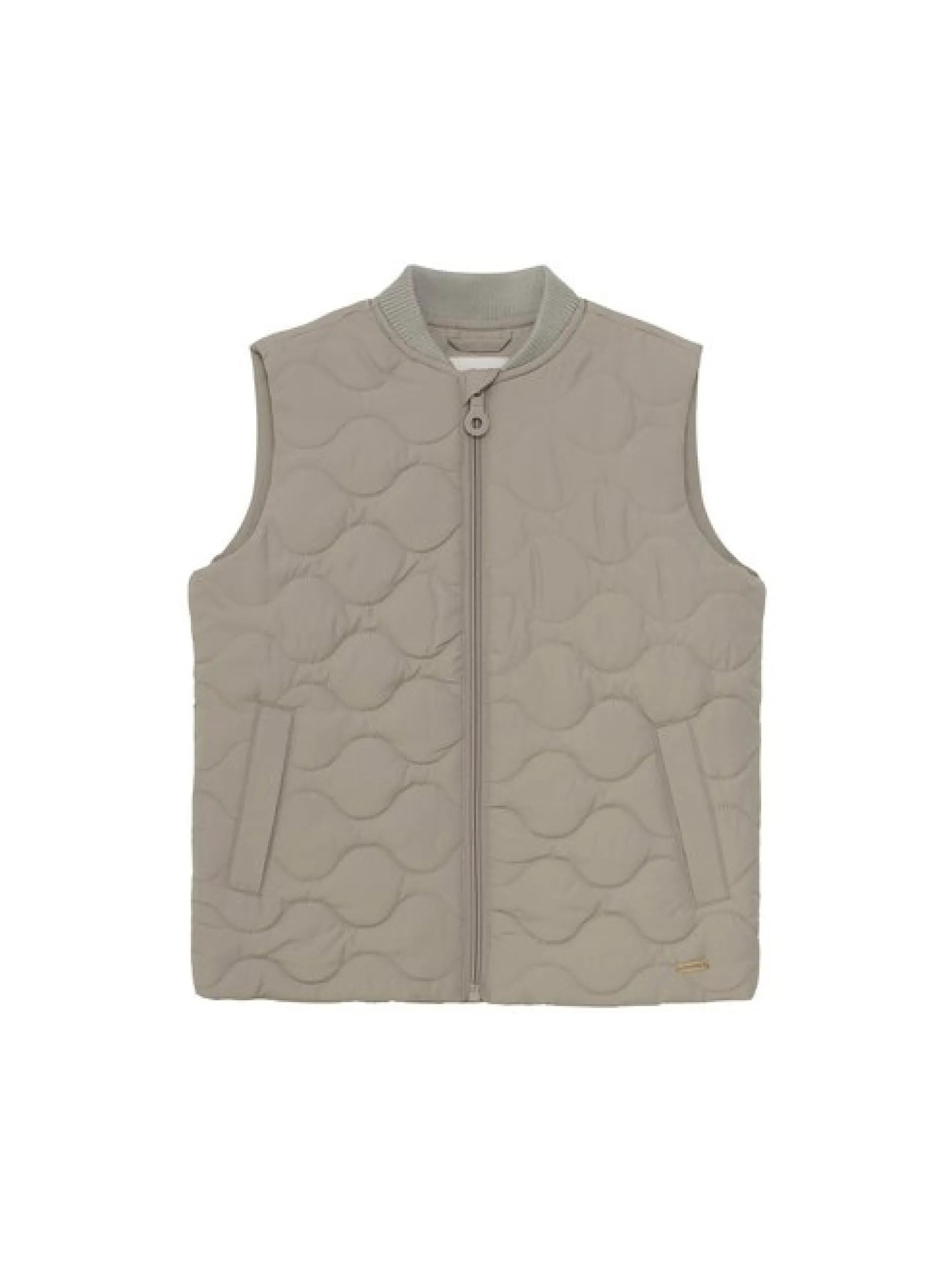 Minymo Kinder Steppweste - MIVest in beige