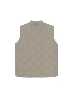 Minymo Kinder Steppweste - MIVest in beige