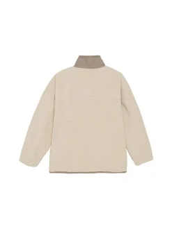 Minymo Mädchen Fleecejacke - MIJacket in beige