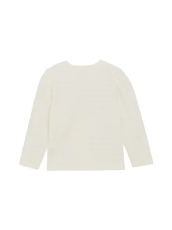 Minymo Mädchen Langarmshirt in weiß
