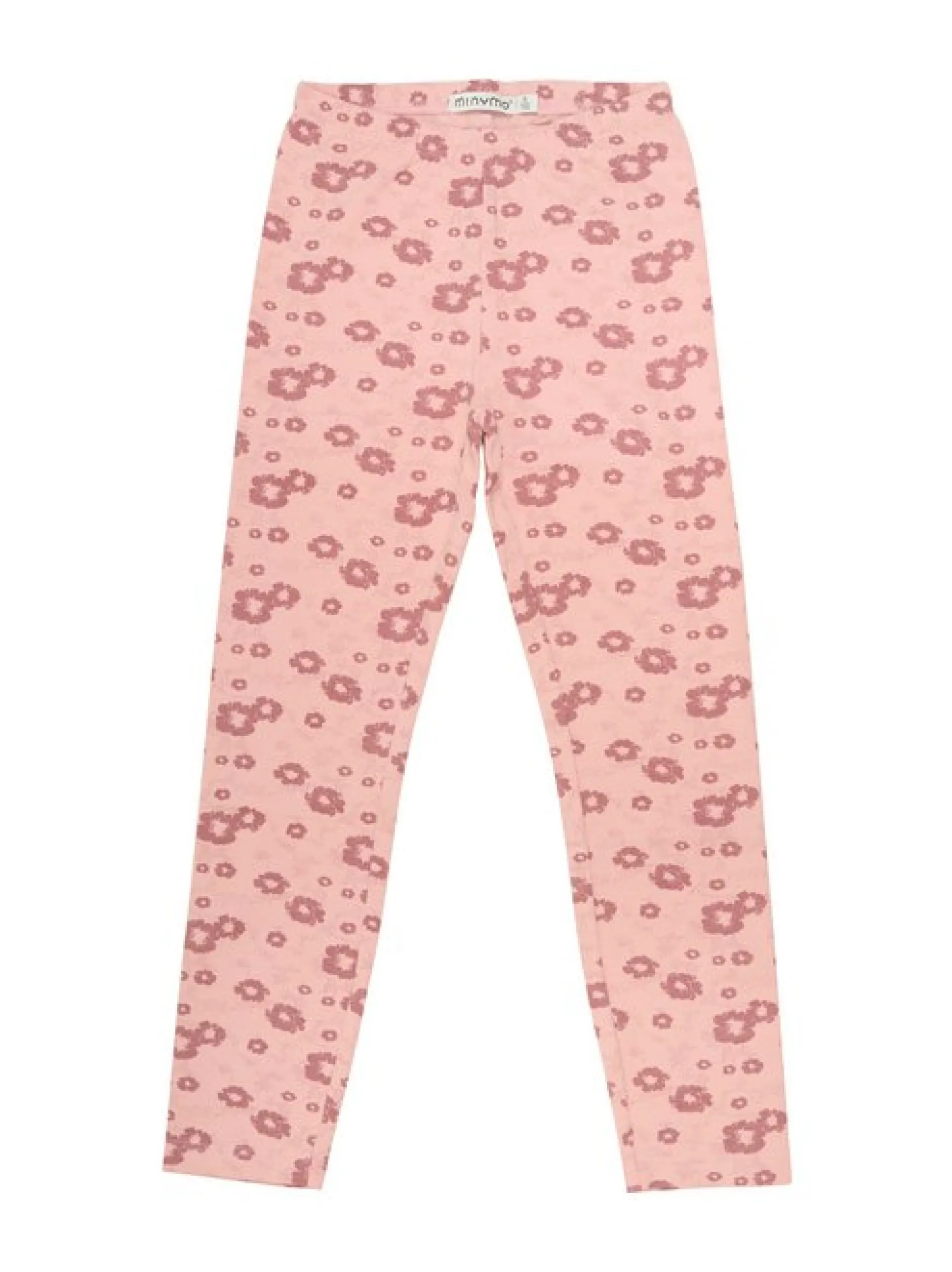 Minymo Mädchen Leggings - MISweat in rosa