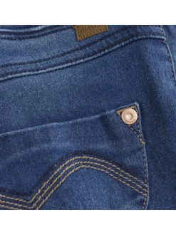 Minymo Mädchen 5-Pocket-Jeans in blau