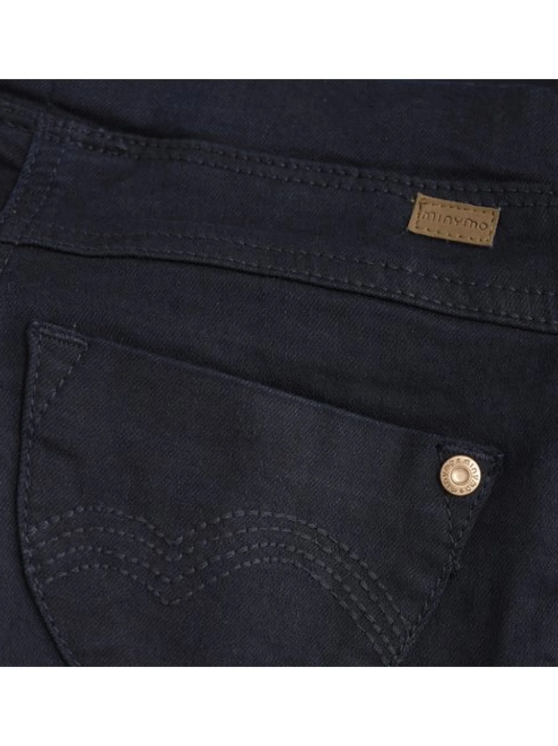 Minymo Mädchen 5-Pocket-Jeans in marine