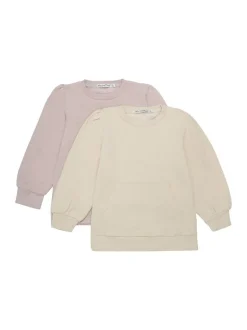 Minymo Mädchen Rundhalspullover - MISweatshirt in altrosa