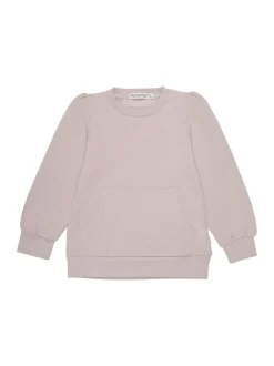 Minymo Mädchen Rundhalspullover - MISweatshirt in altrosa