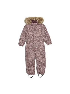 Minymo Mädchen Schneeoverall - MISnow in lila