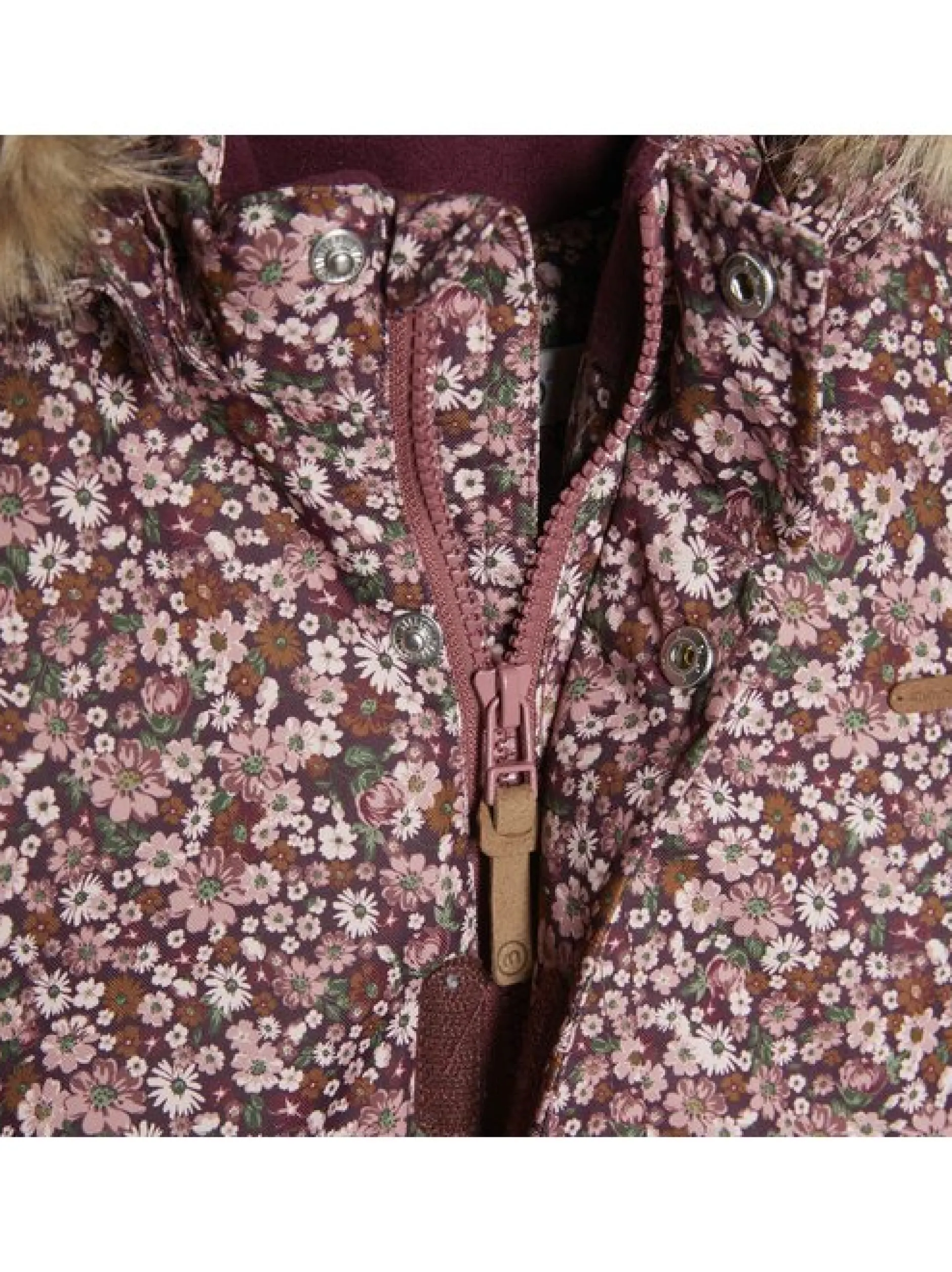 Minymo Mädchen Schneeoverall - MISnow in lila