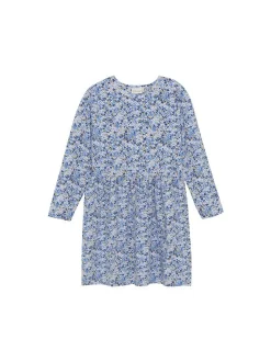Minymo Mädchen Sommerkleid - MIDress in blau