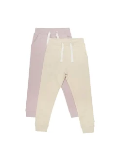 Minymo Mädchen Sweathose - MIBasic in altrosa
