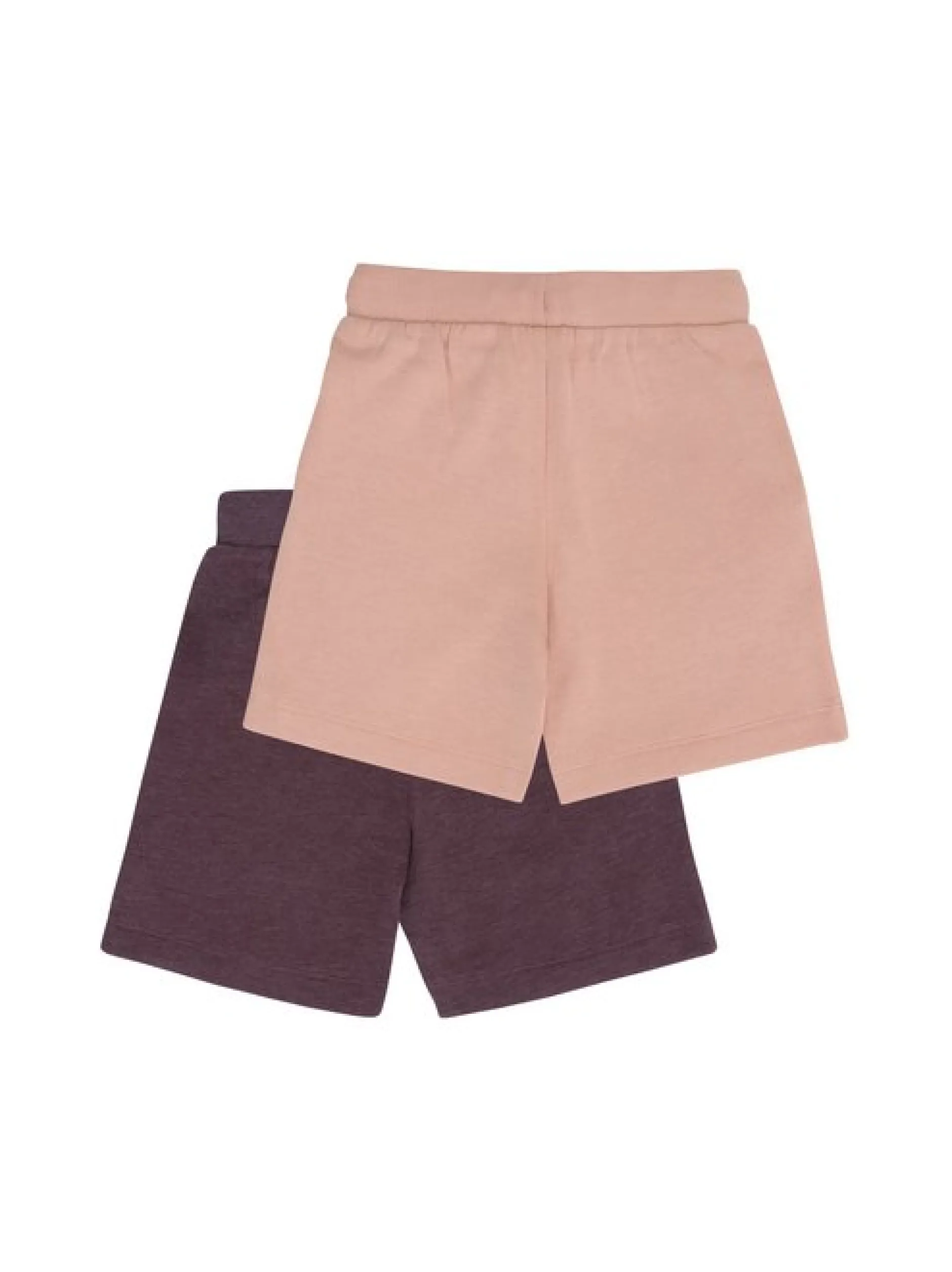 Minymo Mädchen Sweatshorts - MIGirls 2er-Pack in rosa