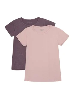 Minymo Mädchen T-Shirt MIBasic in rosa