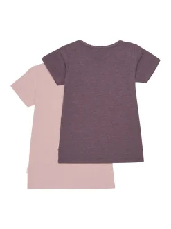 Minymo Mädchen T-Shirt MIBasic in rosa