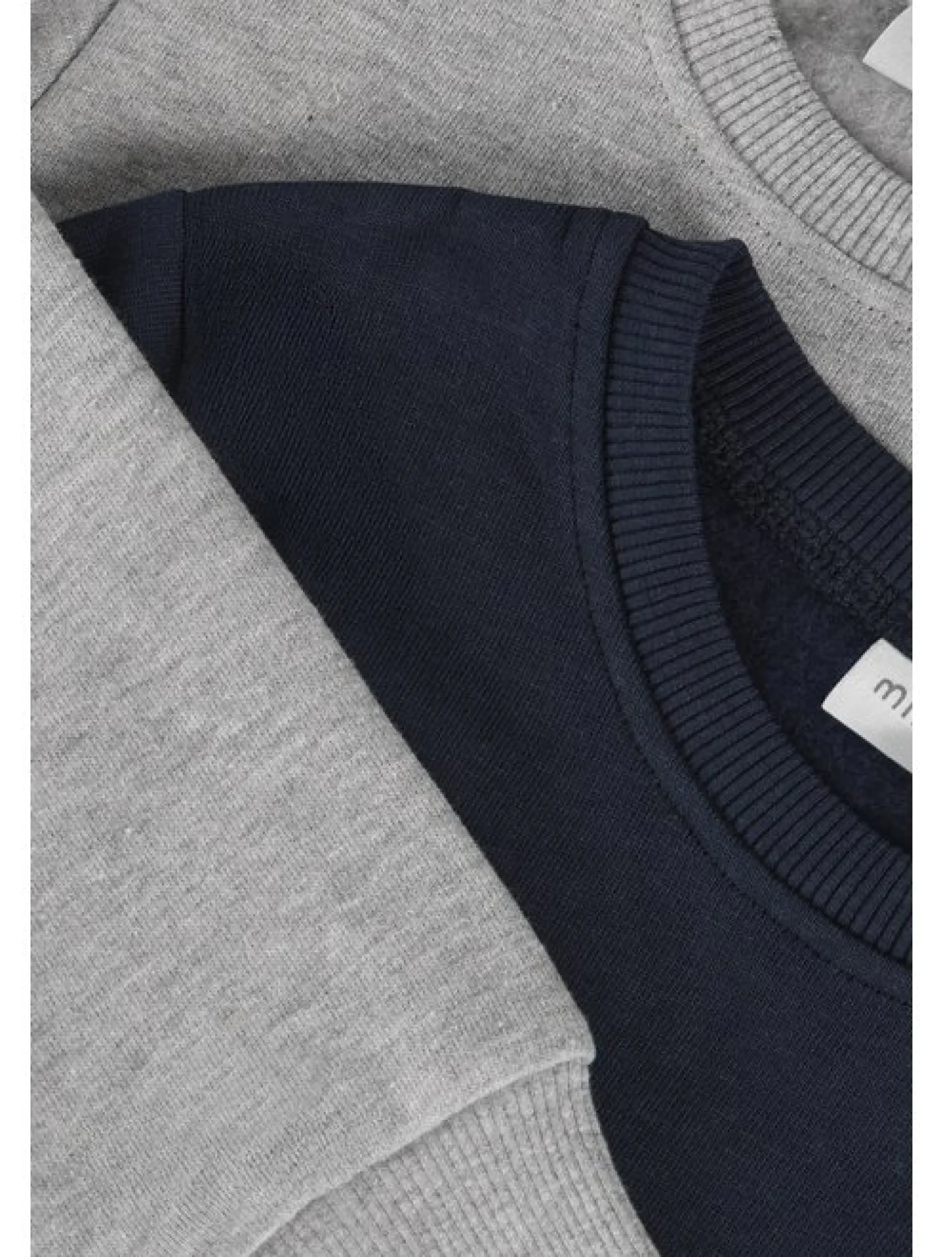 Minymo Unisex Kinder Sweater - MISweatshirt in blau