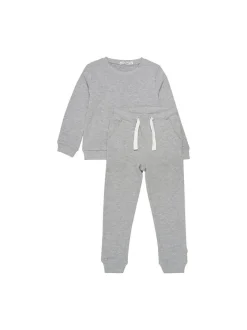Minymo Unisex Langarmshirt & Hose - MISweat in grau