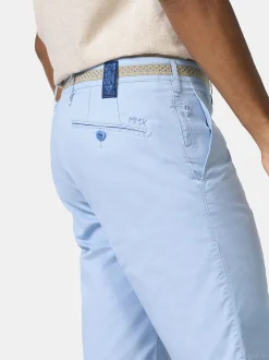 MMX Herren Bermuda - PIMA BAUMWOLL in hellblau