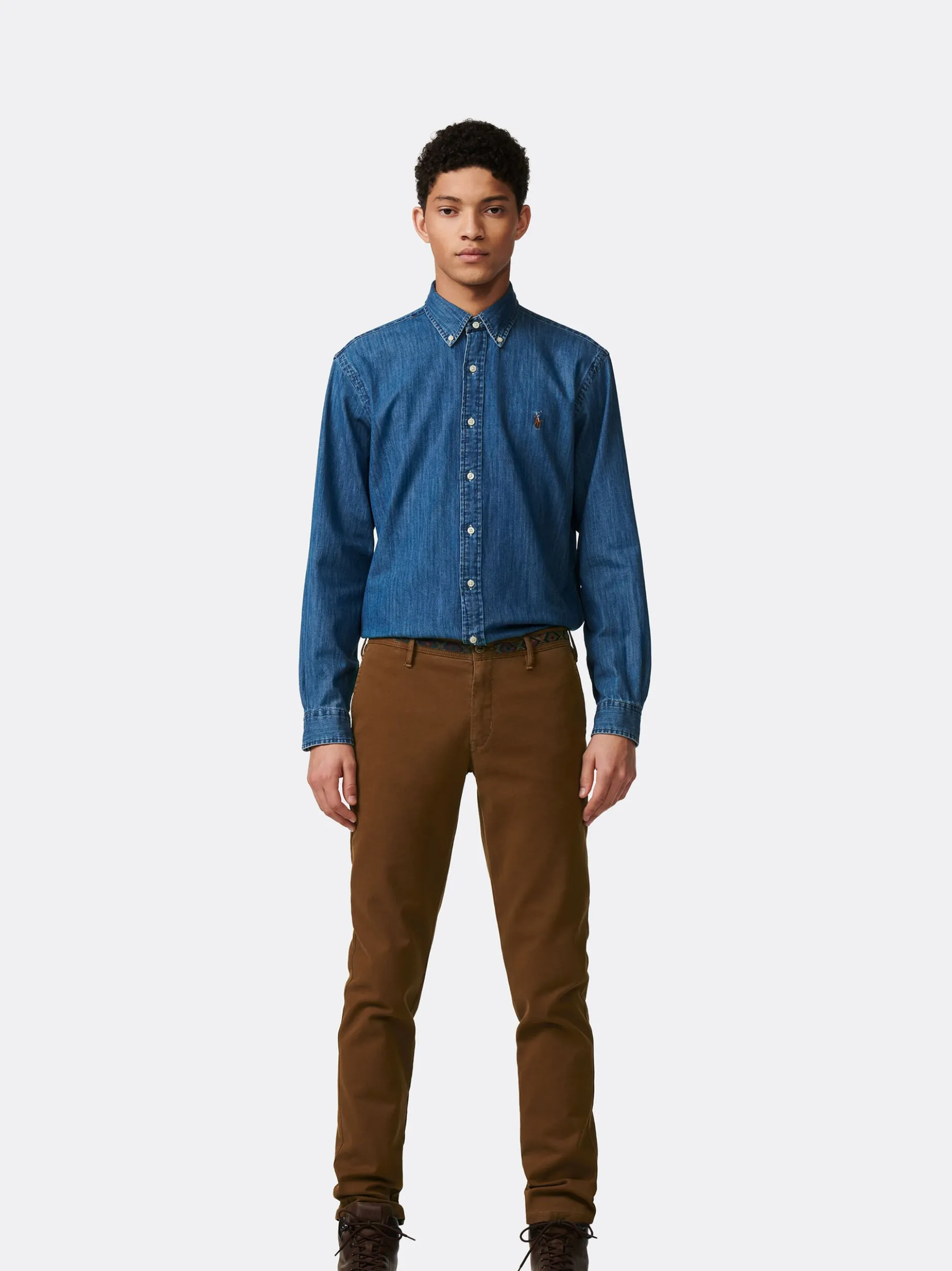 MMX Herren Chino-Hose - Apus in cognac - Länge: lang