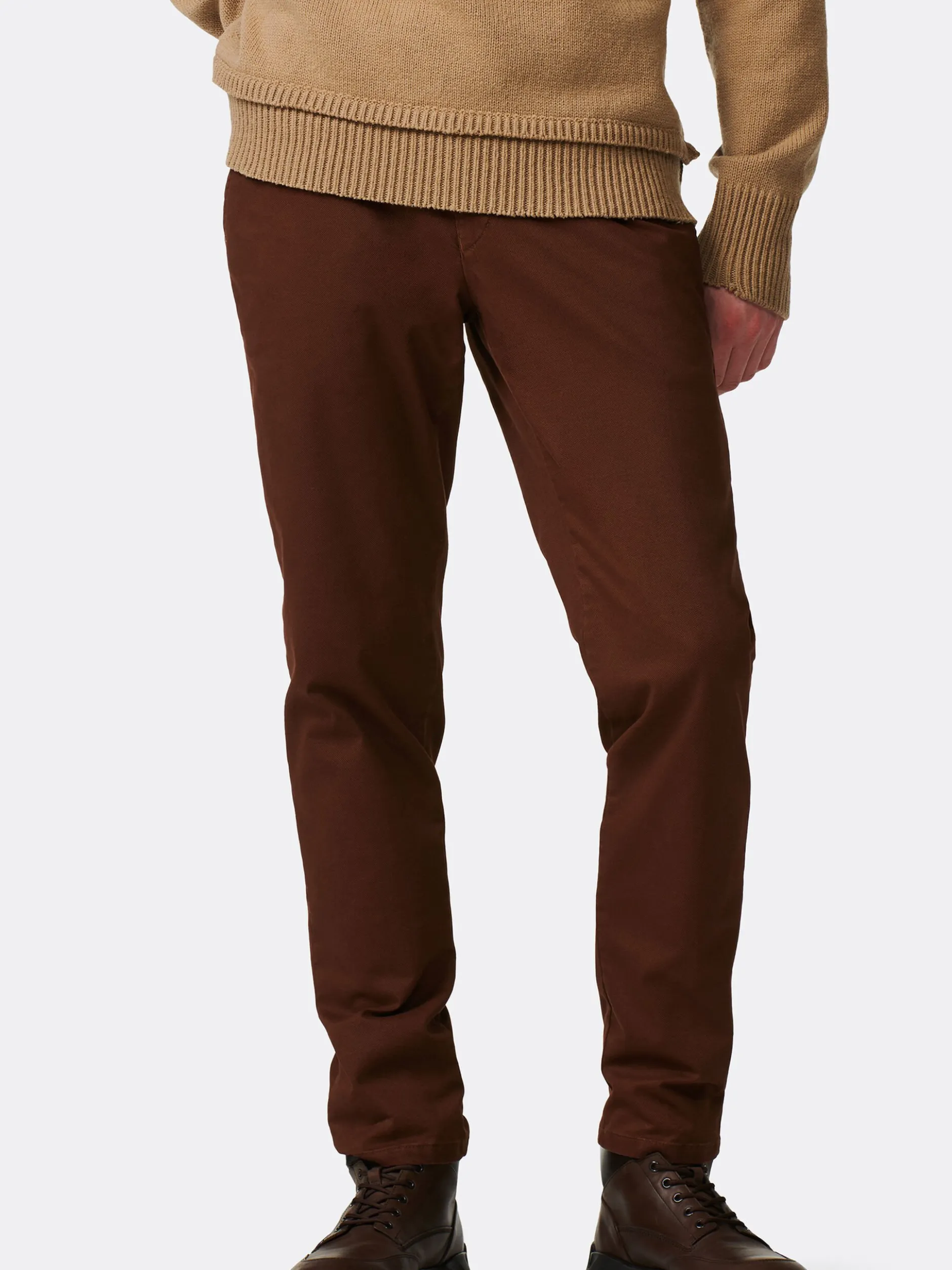 MMX Herren Chino-Hose - Cotton-TENCEL in braun