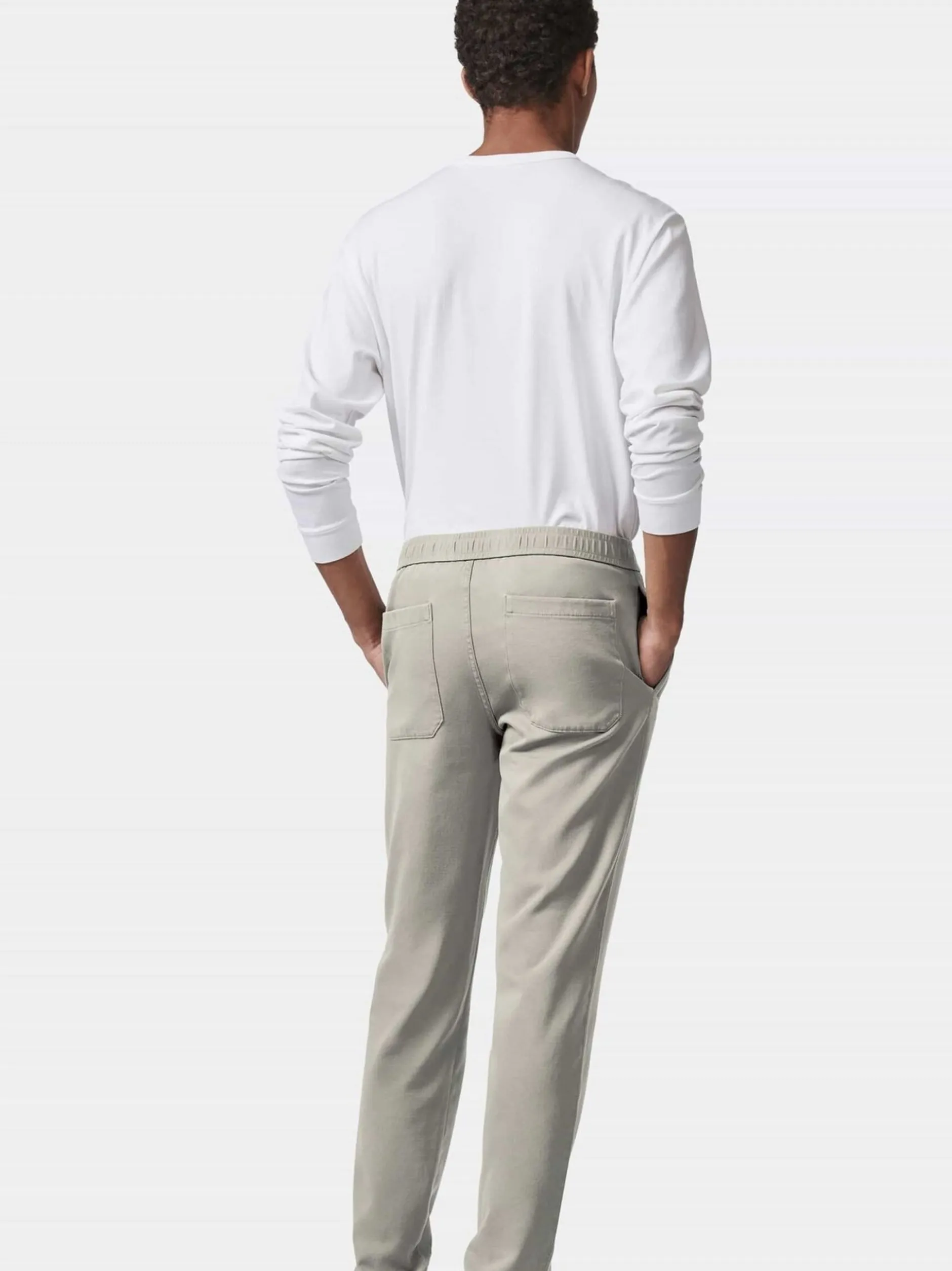 MMX Herren Jersey-Jogger Jupiter in beige - Länge: lang