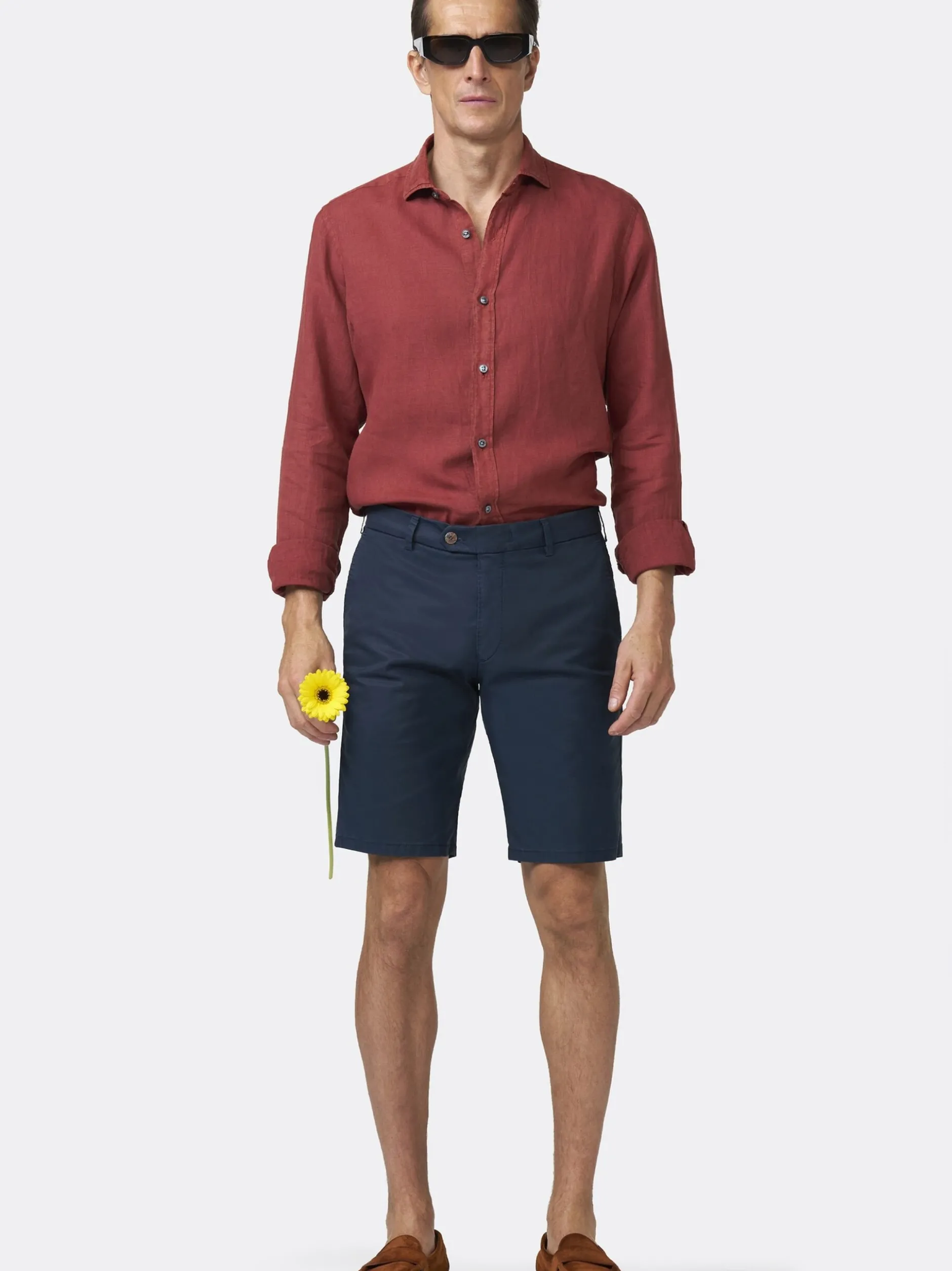 MMX Herren Shorts in marine - Länge: kurz