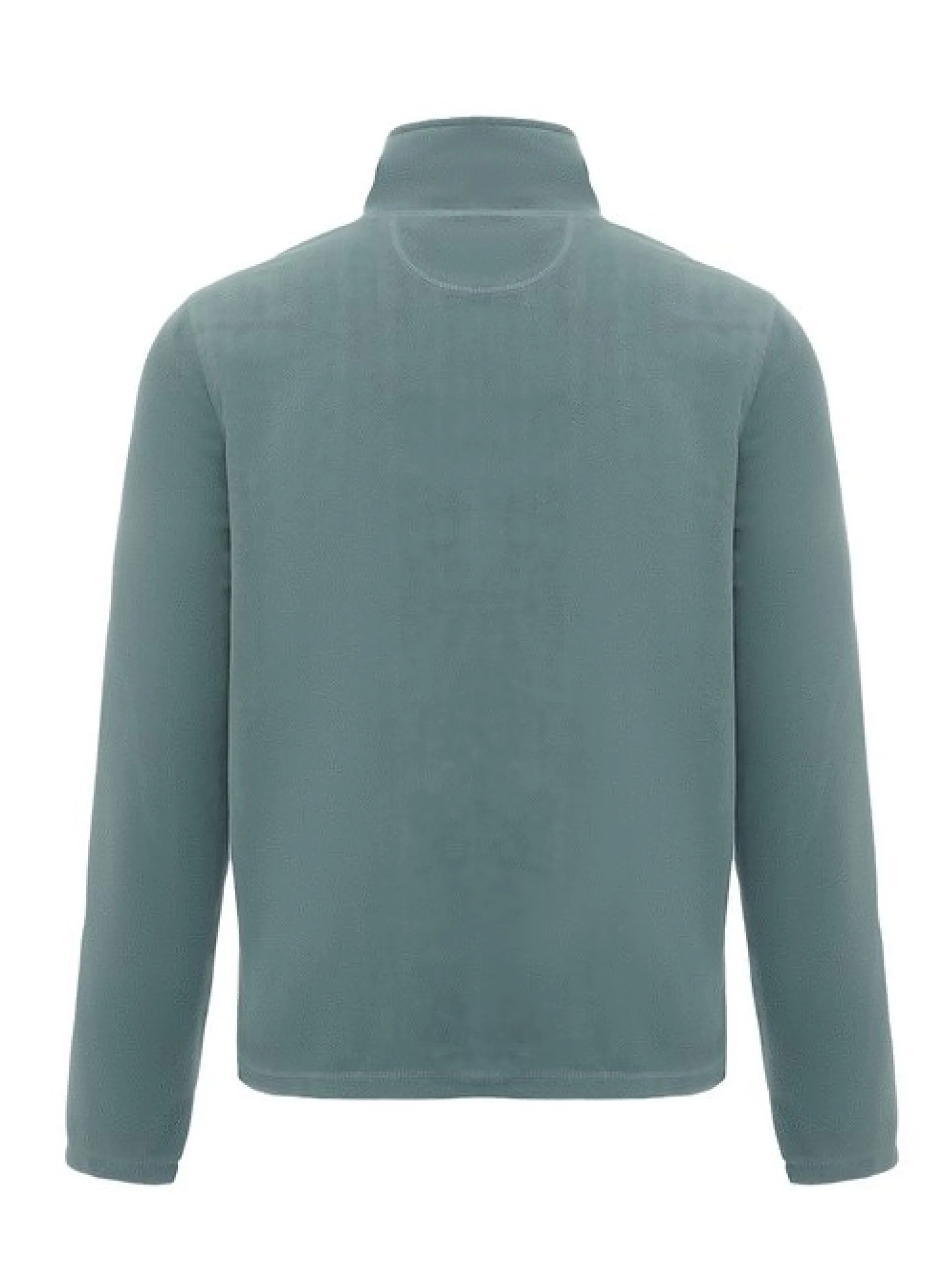 Mo Herren Fleecepullover in türkis