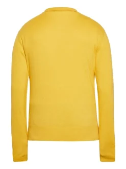 Mo Herren Pullover in mais - Ausschnitt: ohne Kragen