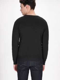 Mo Herren Pullover in melange
