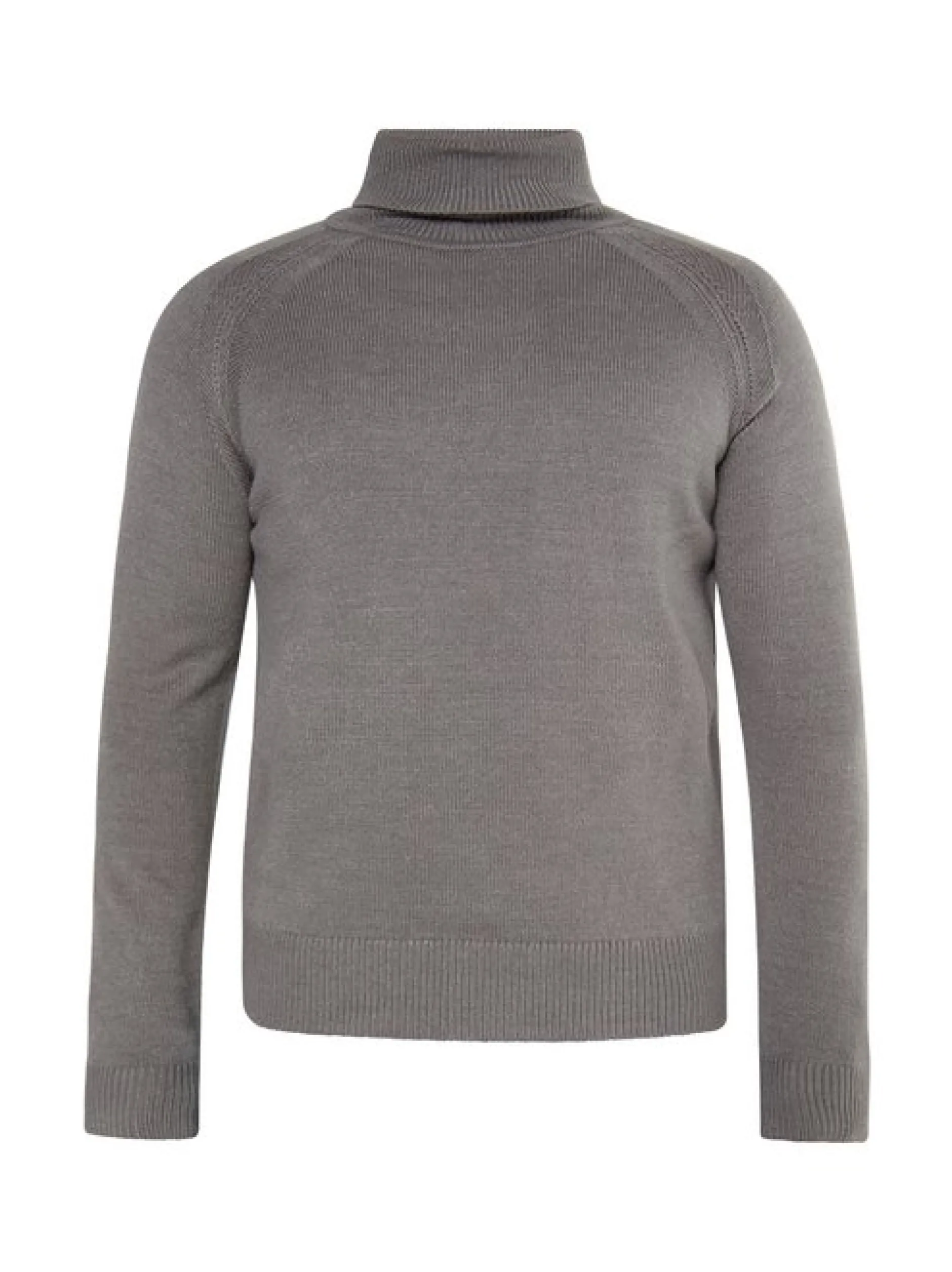 Mo Herren Rollkragenpullover in grau