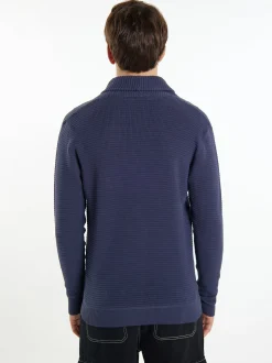 Mo Herren Strickjacke in marine