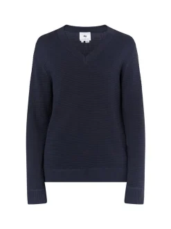 Mo Herren Strickpullover in marine