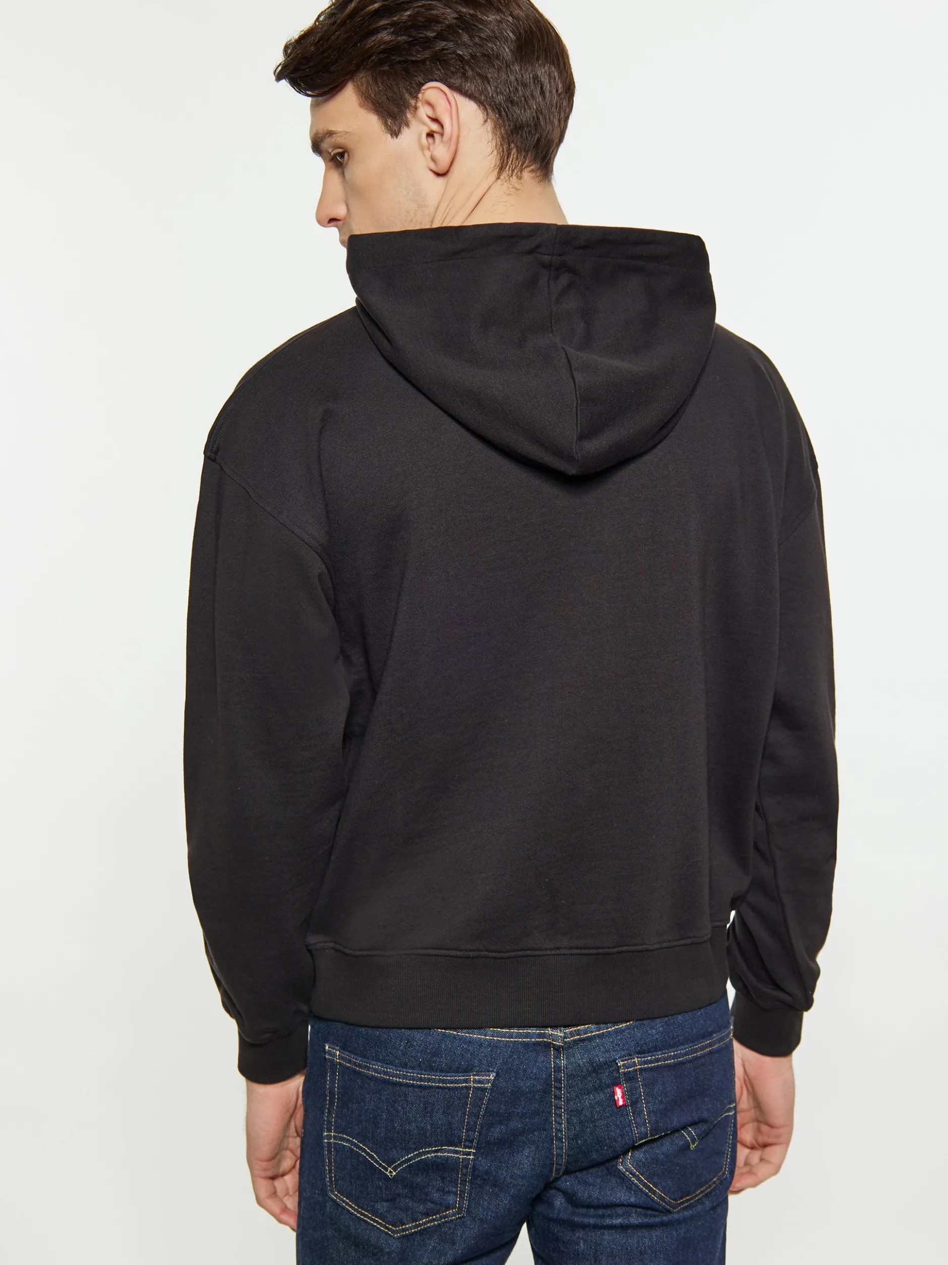 Mo Herren Sweatshirt in schwarz