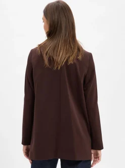 More & More Damen Blazer-Jacke in schoko