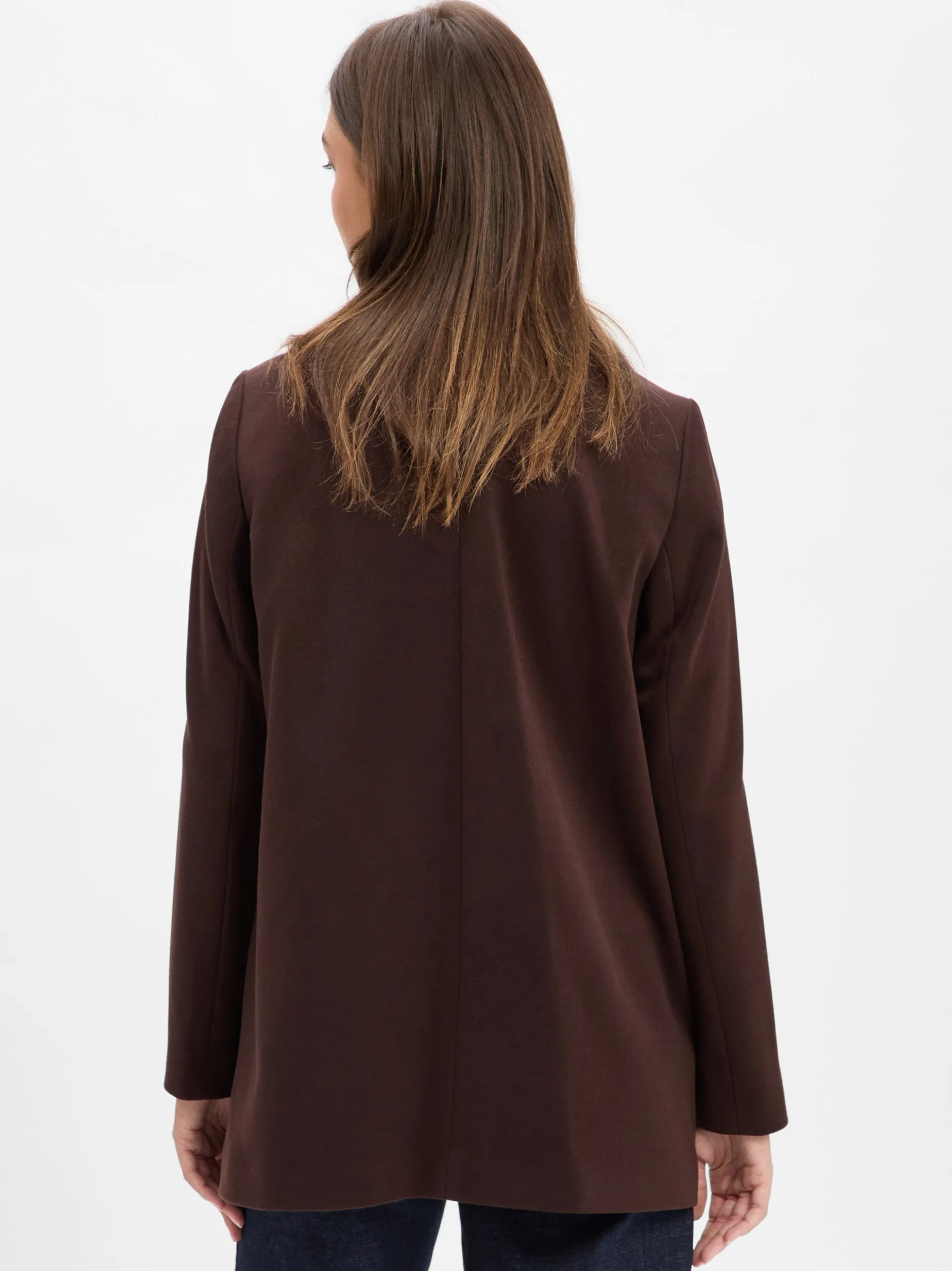 More & More Damen Blazer-Jacke in schoko