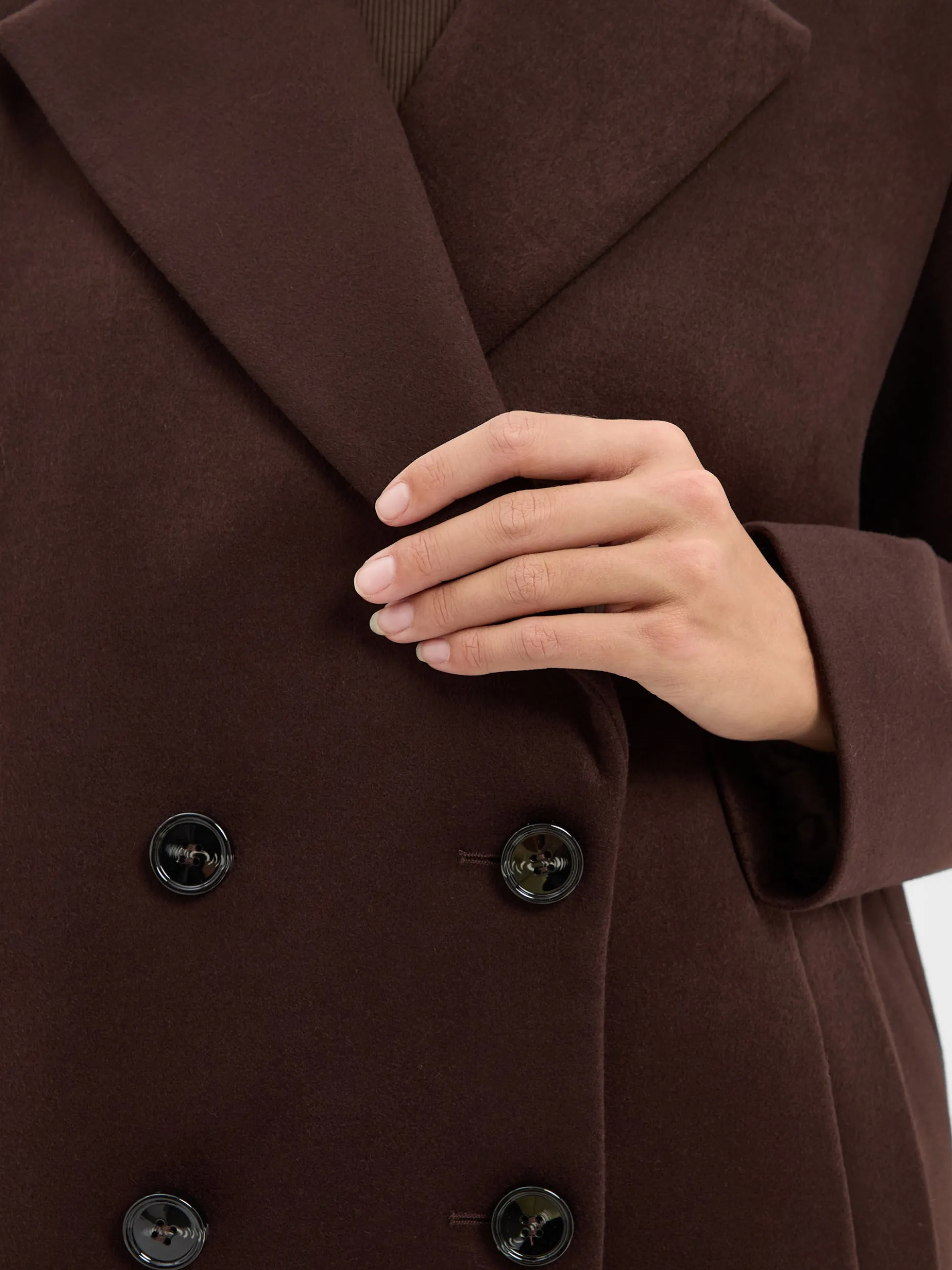 More & More Damen Blazer-Jacke in schoko
