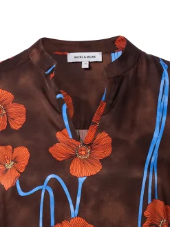 More & More Damen Blusenshirt in nougat orange